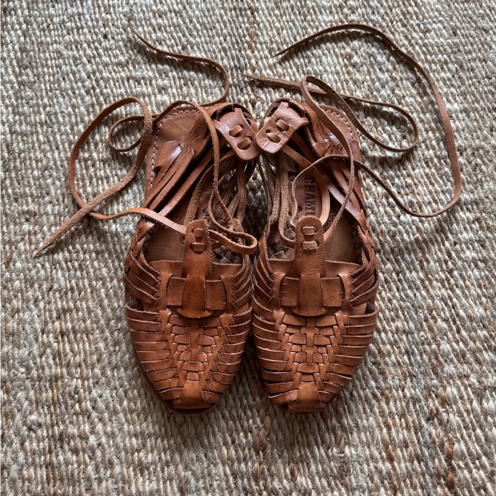 Chamula Sayulita Ankle Wrap Sandals